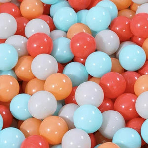 100 Pack Colorful 5.5cm Play Balls for Kids, Ball Pits & Party Games