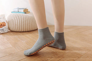 10 Pairs Non-Slip Socks for Kids & Adults - Trampoline, Sports, Outdoor, Parent-Child Cotton Set