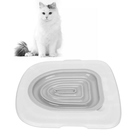 Cat Toilet Training Kit - Reusable Pet Cleaning Supplies