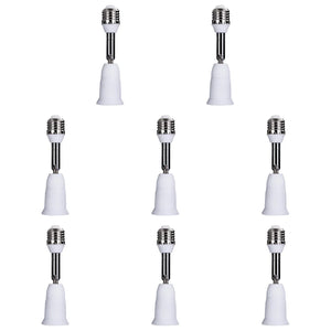10-Pack E27 LED Bulb Holder Extension Adapter Socket Converter Screw Base