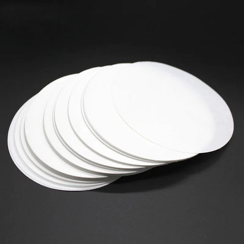 100pcs 7cm Qualitative Circular Filter Paper Medium Speed for Laboratory Funnel