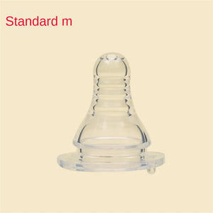 1-10 Pack Baby Pacifier Nipples Wide Bore Spiral Frosted Non-Irritating Thickened Safe Real-Feel