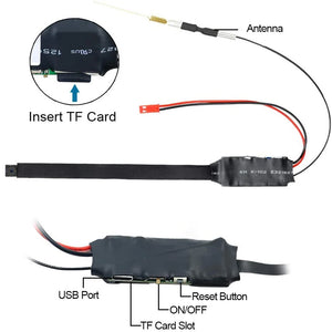 1080p HD Mini DIY WiFi Camera Module with Motion Detection for Home Security Surveillance and P2P Wireless Video Recording