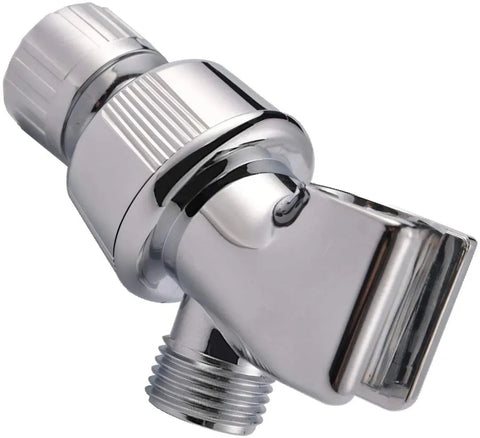Adjustable Handheld Shower Head Holder Swivel Bracket Universal Mount Chrome Bathroom Accessory