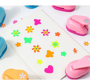 1.5cm Scrapbook Paper Punch Cutter for DIY Crafting, Foam, Photo, Card Shapes