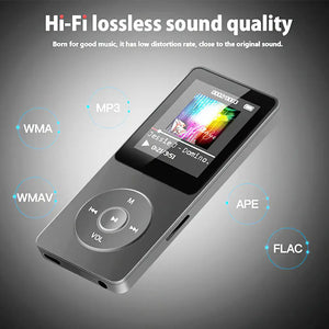 128GB Bluetooth MP4/MP3 Lossless Music Player with FM Radio & Recorder for Sports