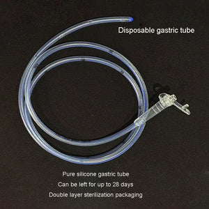 10-Pack 14fr Silicone Nasogastric Feeding Tubes, Medical Grade, Individually Packaged
