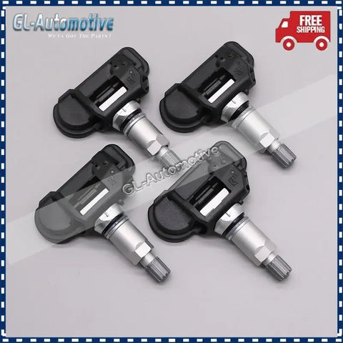 4pcs 433MHz TPMS Tire Pressure Sensors for Mercedes-Benz S176 C190 W205 C205 C216 C117 C218 W212 N293 G463 X156 X253 C253