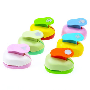 1.5cm Scrapbook Paper Punch Cutter for DIY Crafting, Foam, Photo, Card Shapes