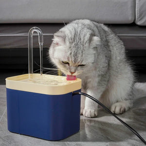 1.5L Quiet Pet Water Fountain with Smart Burnout Protection for Cats and Dogs