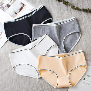 10-Pack Teen Cotton Underwear Girls Solid Colors Ages 10-16 Kids Panties