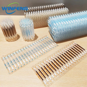 100pcs Disposable Alcohol Swabs & Iodine Cotton Sticks First Aid Kit for Wound Cleaning Antibacterial Care
