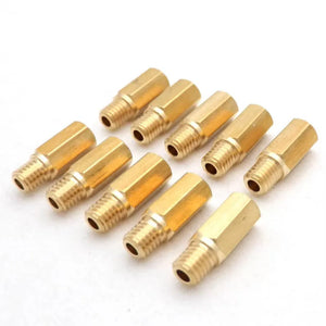 10-Pack Carburetor Main & Slow Pilot Jets M5 6mm for PWK Keihin OKO CVK Motorcycles
