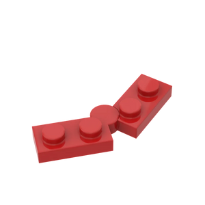10-Pack Swivel Hinge Plates 1x4 Building Blocks Compatible with Leading Kids' Construction Sets