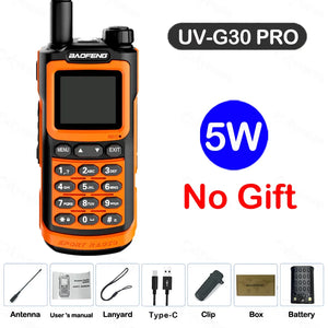 2025 Long Range Walkie Talkie 1000 Channel UHF VHF Ham Radio FM USB-C Charge Waterproof 2-Way Radio
