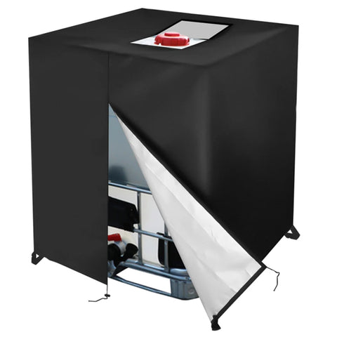 1000L IBC Tote Container Cover, Waterproof UV-Resistant Outdoor Protection