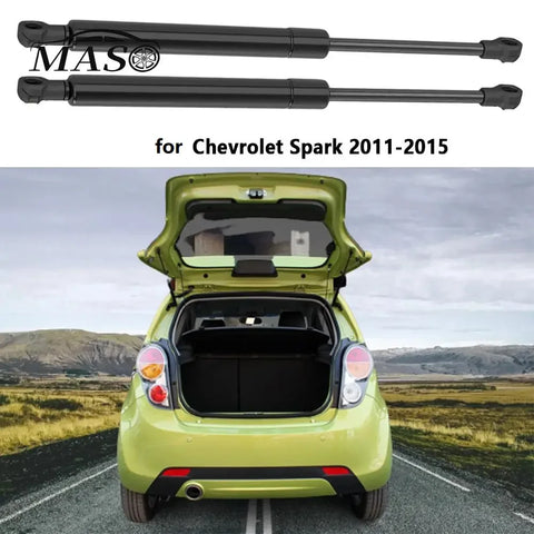 Chevrolet Spark 2011-2015 Tailgate Trunk Gas Struts Springs Lift Supports 2pcs 370N