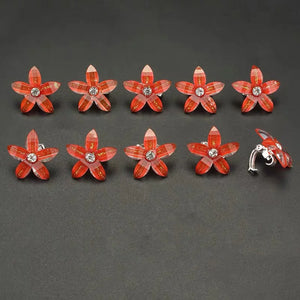 10-Pack Flower Princess Hair Clips Set - Lovely Hairpins and Buckles Hair Accessories