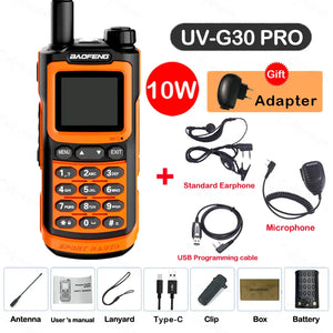 2025 Long Range Walkie Talkie 1000 Channel UHF VHF Ham Radio FM USB-C Charge Waterproof 2-Way Radio
