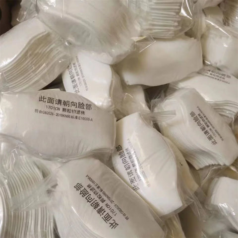 Cotton Replacement Dust Mask Filter for Industrial Respirators Compatible with 3M 1211, HF-52, 3701, 1212 - Anti-odor Protection