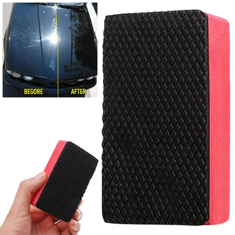 Car Clay Sponge Pad Decontamination Cleaner Wax Polish Auto Wash Tool