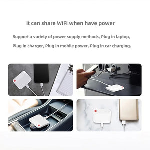 5G Pocket WiFi Router - Zte F50 5G Wireless, Sub-6 SA/NSA, Dual Band 2.4G/5G, No Battery, Portable Network Solution