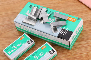 1000 Pcs Standard No. 12 Staples 24/6 for Office Binding and Stapler Use