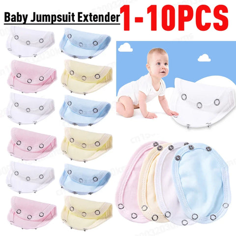 Baby Romper Lengthen Pads 1-10pcs - Extend Bodysuit & Diaper Fit, Utility Jumpsuit Extenders for Infant Comfort