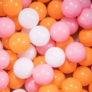 100 Pack Colorful 5.5cm Play Balls for Kids, Ball Pits & Party Games