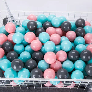 100 Pack Colorful 5.5cm Play Balls for Kids, Ball Pits & Party Games