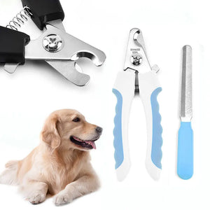 Large Dog Nail Clippers, Stainless Steel Pet Trimmer, Safe Groom Tool
