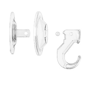 10-Pack Heavy-Duty Suction Cup Hooks for Kitchen, Bathroom, Shower Storage
