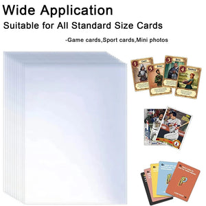100-Pack Card Sleeves for Trading Cards, ID, Photos - Pokemon Protection