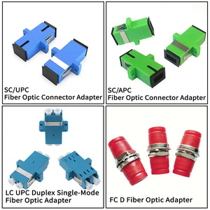 10-Pack Single-Mode Fiber Optic Pigtail SC/UPC Connector 1.3m 9/125μm G652D 0.9mm Indoor FTTH Cable