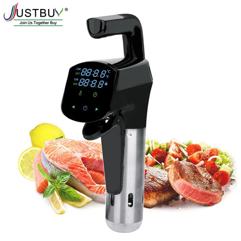 2nd Gen 1800W IPX7 Waterproof Sous Vide Immersion Circulator Slow Cooker with LCD Display and Warranty