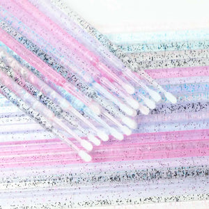 100-Pack Disposable Mascara Wands for Lash Extensions & Makeup