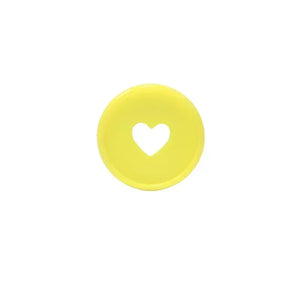 100pcs 35mm Love Binding Rings Loose-leaf Notebook Mushroom Disc Notepad Buckle