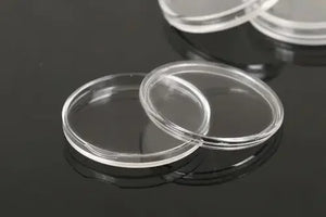 100-Pack Adjustable Coin Holders 16-46mm, Coin Storage Organizer Set
