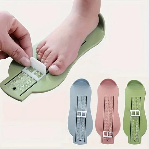 Baby Foot Measuring Ruler for Kids - Infant Shoe Size Finder and Length Gauge Tool