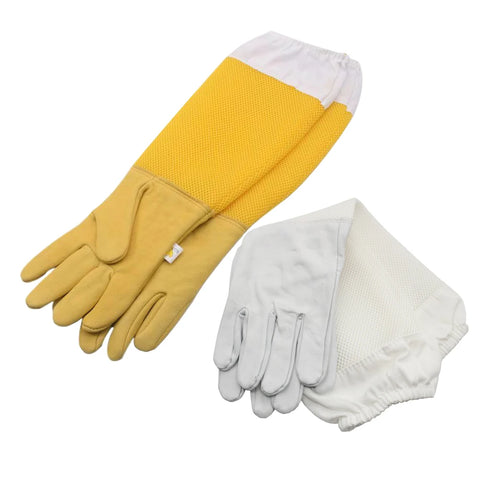 Beekeeping Gloves with Ventilation Long Sleeve Durable Protective Gear