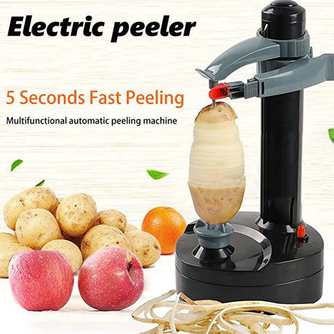 Electric Vegetable Peeler Automatic Multi-Function Fruit Potato Carrot Grater & Peeling Tool