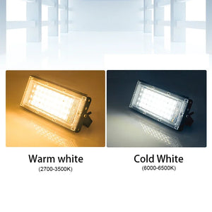 100W LED Flood Lights Outdoor Waterproof IP65, 4-Pack, 50W/110V/220V Spotlights for Garden, Garage, Yard Lighting