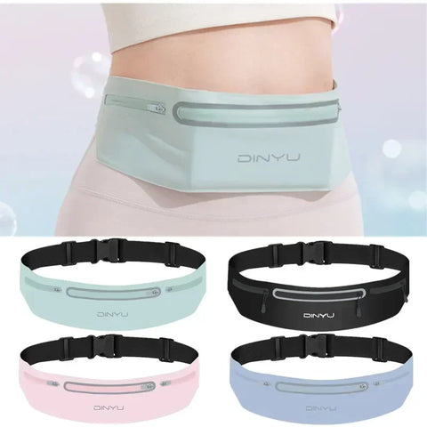Adjustable Sports Waist Pack Fanny Pack Running Belt Pouch Phone Holder for Men Women Gym Bag