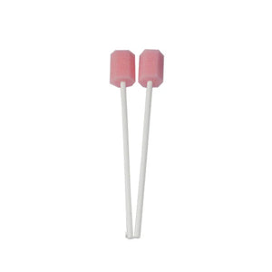 100-Pack Disposable Oral Swabs for Dental and Mouth Care