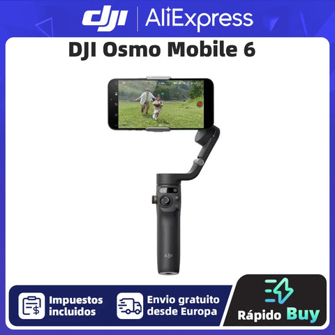 Handheld 3-Axis Gimbal Stabilizer with Extension Rod for Smartphones – Original, Brand New, In Stock