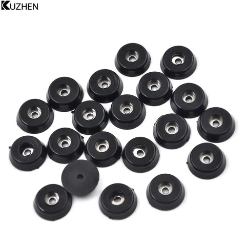 20pcs Rubber Furniture Leg Pads Floor Protectors for Table Chairs 12.5x15x5mm