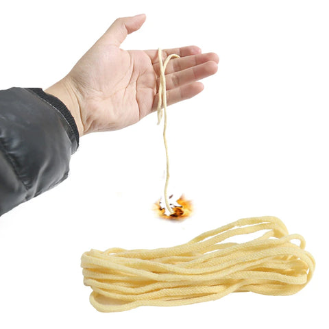 Fire Rope Prop 100cm for Magicians & Entertainers - Illusion Trick Accessory