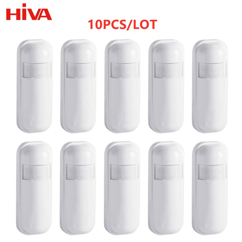 433MHz Wireless Motion Sensor Mini PIR Infrared Detector for Home Security Alarm Systems