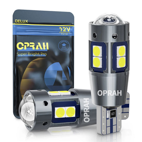 2x W5w T10 LED Canbus Error-Free 12V 3030 SMD Bright Car Interior Side Marker Parking Light Bulbs