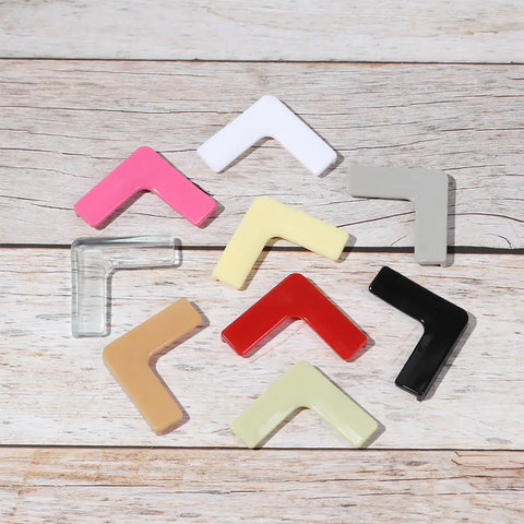 4pcs Silicone Child Safety Window Corner Protectors Anti-Collision Edge Sleeves for Aluminum and Steel